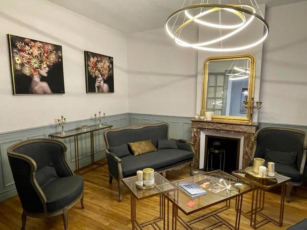 Suites Mana - La Perle Des Isles , Superbe Maison Art Deco Avec Balneotherapie 勒泰勒 外观 照片